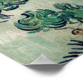 Vincent van Gogh - Moonlit Landschap met Paars Poster (Hoek)