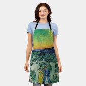 Vincent van Gogh - Moonlit Landschap met Paars Schort (Gedragen)