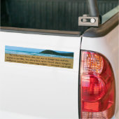 Vincent van Gogh motivatie quote Bumpersticker (Op Truck)