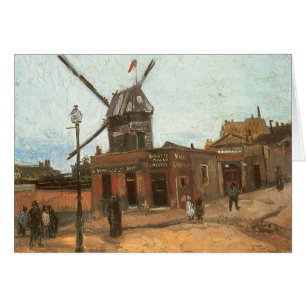 Vincent van Gogh - Moulin de la Galette, le moulin