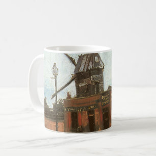Vincent van Gogh - Moulin de la Galette, Molen Koffiemok