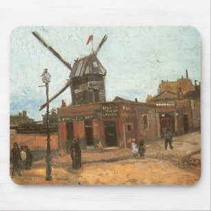 Vincent van Gogh - Moulin de la Galette, molen Muismat