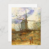 Vincent van Gogh - Moulin de la Galette, Windmolen (Voorkant / Achterkant)