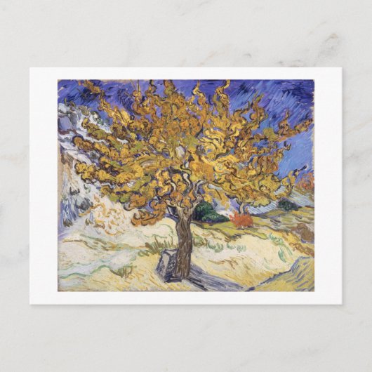Vincent van Gogh | Mulberry Tree, 1889 Briefkaart (Voorkant)