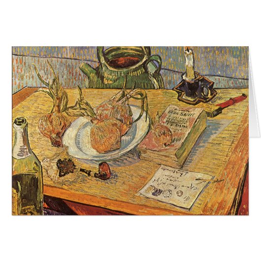Vincent van Gogh - Nature morte avec planche à des (Devant horizontal)