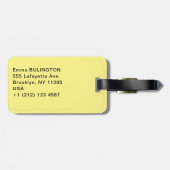 Vincent Van Gogh - Noon, rest van het werk / Siest Bagagelabel (Achterkant horizontaal)