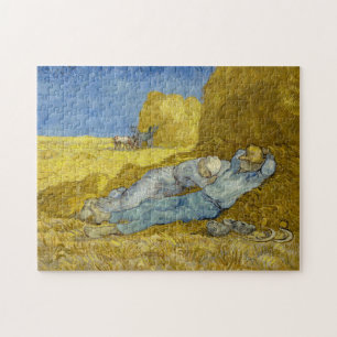 Vincent Van Gogh - Noon, rest van het werk / Siest Legpuzzel