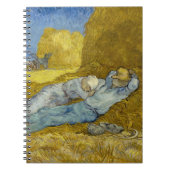 Vincent Van Gogh - Noon, rest van het werk / Siest Notitieboek (Voorkant)