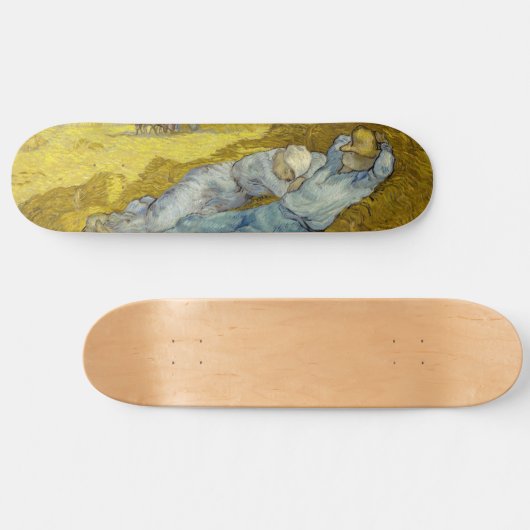 Vincent Van Gogh - Noon, rest van het werk / Siest Skateboard (Horizontaal)