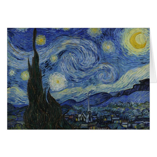Vincent van Gogh - Nuit étoilée (Devant horizontal)