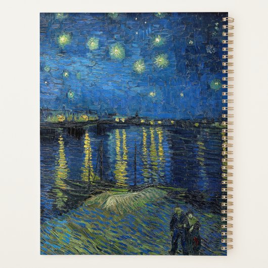Vincent van Gogh - Nuit étoilée sur le Rhône (Dos)