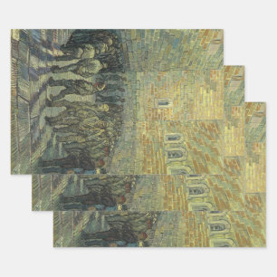 Vincent van Gogh - Oefening door gevangenen Inpakpapier Vel