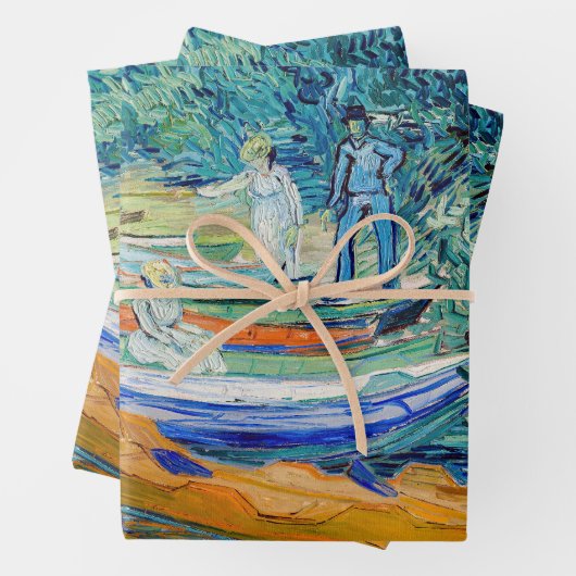 Vincent van Gogh - Oise bij Auvers Inpakpapier Vel (In situ)