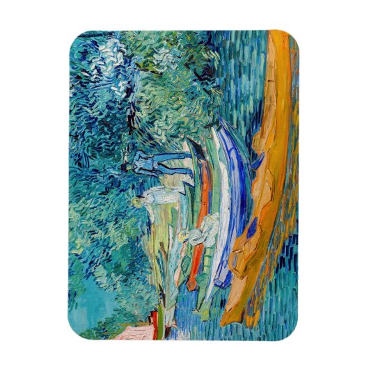 Vincent van Gogh - Oise bij Auvers Magneet (Verticaal)