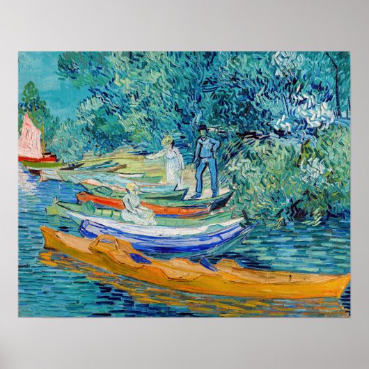 Vincent van Gogh - Oise bij Auvers Poster (Voorkant)