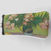 Vincent Van Gogh Oleander bloemenschilderij Golfheadcover (Voorkant)