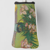 Vincent Van Gogh Oleander bloemenschilderij Golfheadcover (Draai 90)