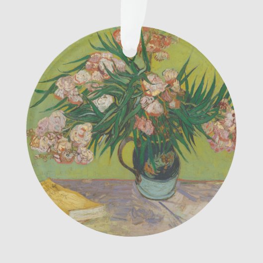 Vincent Van Gogh Oleander bloemenschilderij Ornament (voorkant)