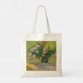 Vincent Van Gogh Oleander bloemenschilderij Tote Bag (Achterkant)