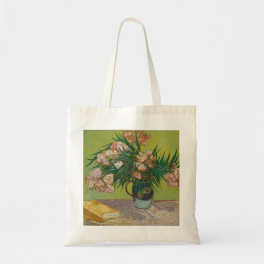 Vincent Van Gogh Oleander bloemenschilderij Tote Bag (Voorkant)