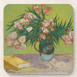 Vincent Van Gogh Oleander bloemschilderij Bier Onderzetter