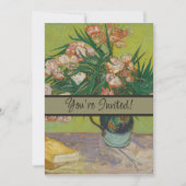 Vincent Van Gogh Oleander bloemschilderij Kaart (Voorkant)