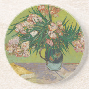 Vincent Van Gogh oleander bloemschilderij Zandsteen Onderzetter