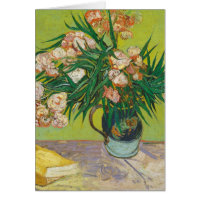 Vincent Van Gogh Oleanders Carte d'art impressionn