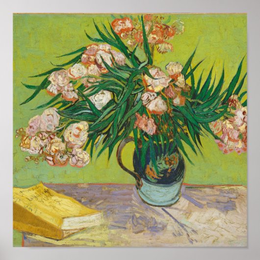 Vincent Van Gogh Oleanders Poster (Voorkant)