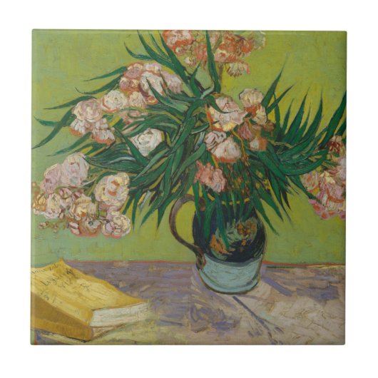 Vincent Van Gogh | Oleanders Tegeltje (Voorkant)