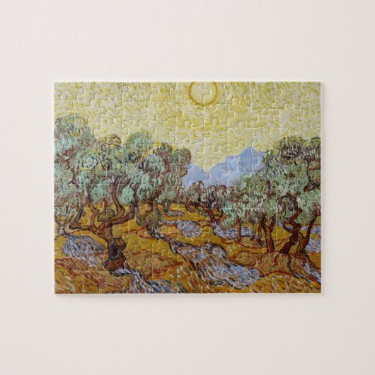 Vincent van Gogh | Olijfbomen, 1889 Legpuzzel (Horizontaal)