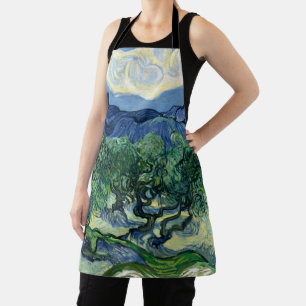 Vincent Van Gogh Olijfbomen Berglandschap Schort