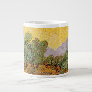 Vincent van Gogh - Olijfbomen, Gele Lucht en Zon Jumbo Beker