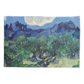 Vincent van Gogh - Olijfbomen met de Alpilles Kussensloop (Achterkant)