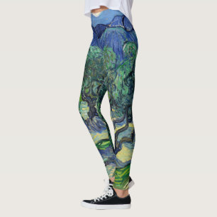 Vincent van Gogh - Olijfbomen met de Alpilles Leggings