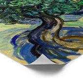 Vincent van Gogh - Olijfbomen met de Alpilles Poster (Hoek)