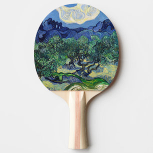 Vincent van Gogh - Olijfbomen met de Alpilles Tafeltennisbatje