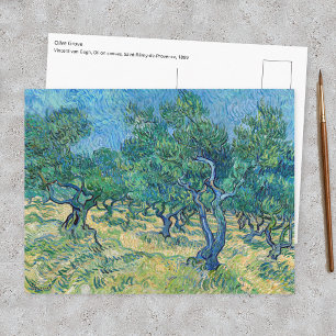 Vincent van Gogh - Olijfgaard Briefkaart