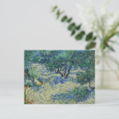 Vincent van Gogh - Olijfgaard Briefkaart (Staand voorkant)