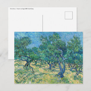 Vincent van Gogh - Olijfgaard Briefkaart