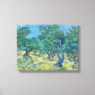 Vincent van Gogh - Olijfgaard Canvas Afdruk
