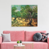 Vincent van Gogh - Olijfgaard Canvas Afdruk (Insitu (Woonkamer))