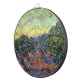 Vincent van Gogh Olijfgaard Impressionisme Kunst Dartbord (Voorkant Rechts)