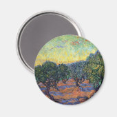 Vincent van Gogh Olijfgaard Impressionisme Kunst Magneet (Voorkant / Achterkant)
