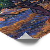 Vincent van Gogh Olijfgaard Impressionisme Kunst Poster (Hoek)