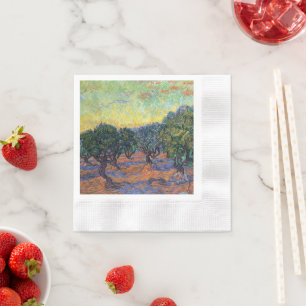 Vincent Van Gogh Olijfgaard Impressionisme Kunst Servet