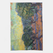 Vincent van Gogh Olijfgaard Impressionisme Kunst Theedoek (Verticaal)