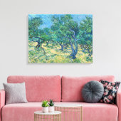 Vincent van Gogh - Olive Grove Canvas Afdruk (Insitu (Woonkamer))