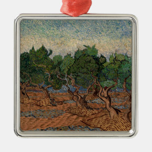 Vincent van Gogh - Olive Grove Metalen Ornament
