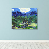 Vincent van Gogh Olive Trees Canvas Afdruk (Insitu (Houten vloer))